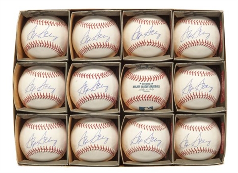 Lot of (12) Stephen Strasburg Single-Signed Official Major League Baseballs (MLB Authenticated)